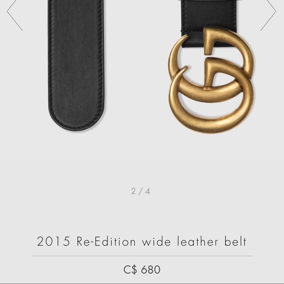 Never worn with tags and original receipt ladies gucci belt - Picture 7 of 7